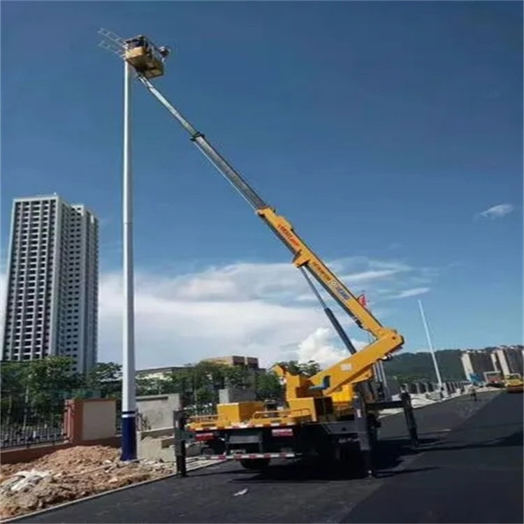 宁海县维修路灯的曲臂升降车出租