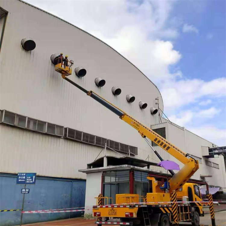 宁海县高空作业车出租服务：专业广告牌安装解决方案